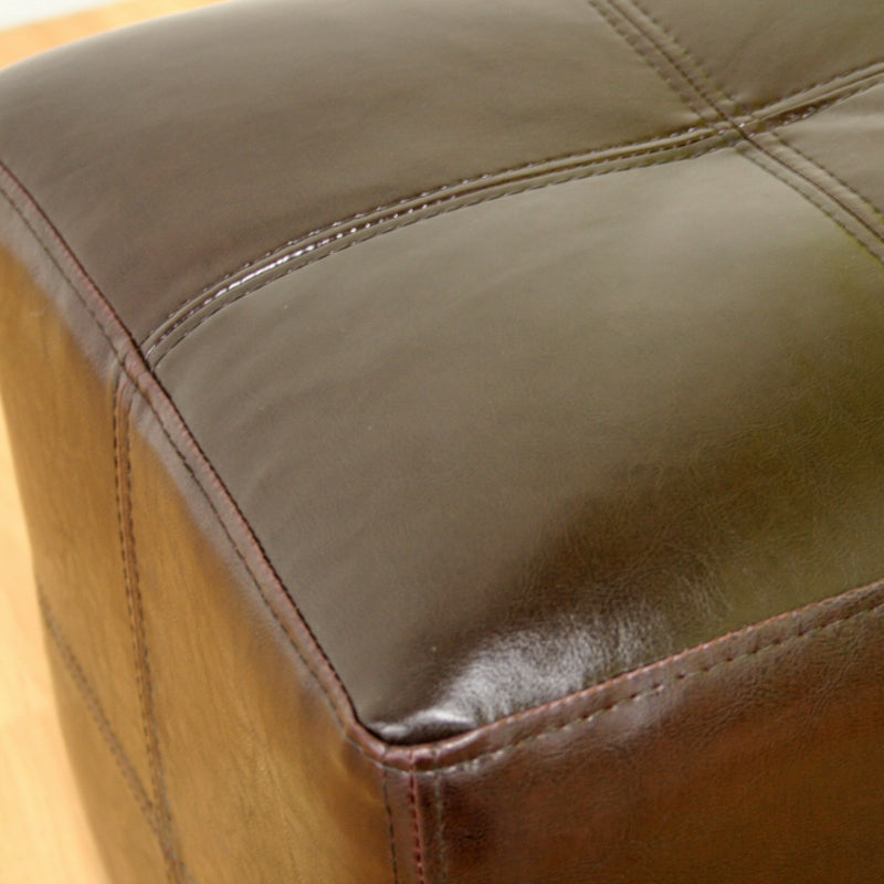 Balta Dark Brown Ottoman