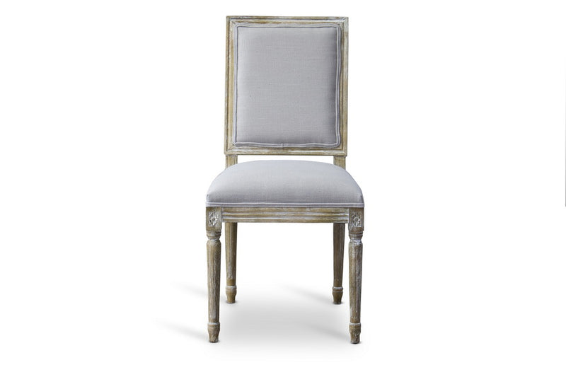 Meryland Birch Wood Traditional French Accent Chair