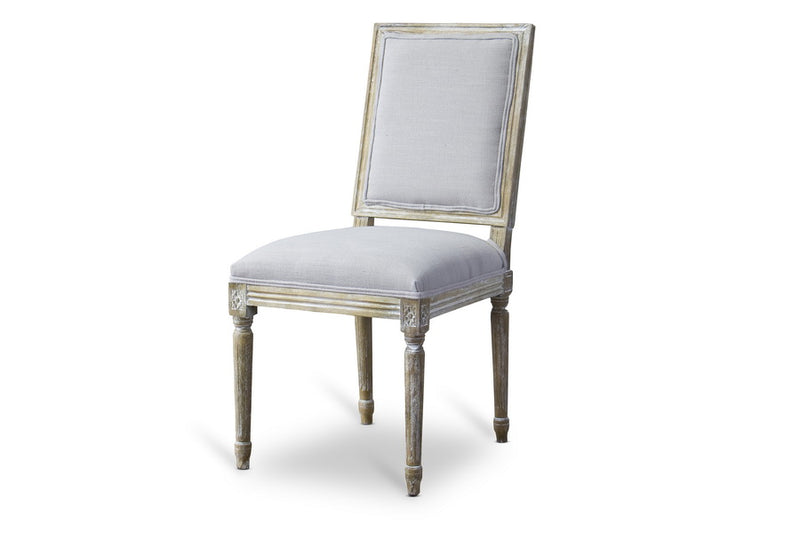 Meryland Birch Wood Traditional French Accent Chair