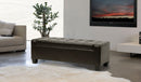 Davida Dark Brown Ottoman
