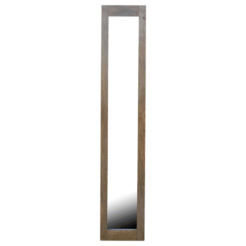 Rectangular Wooden Mirror