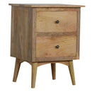 Nordic Style Nightstand with 2 Drawers