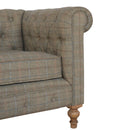 Multi Tweed 2-Seater Chesterfield Sofa Artisan