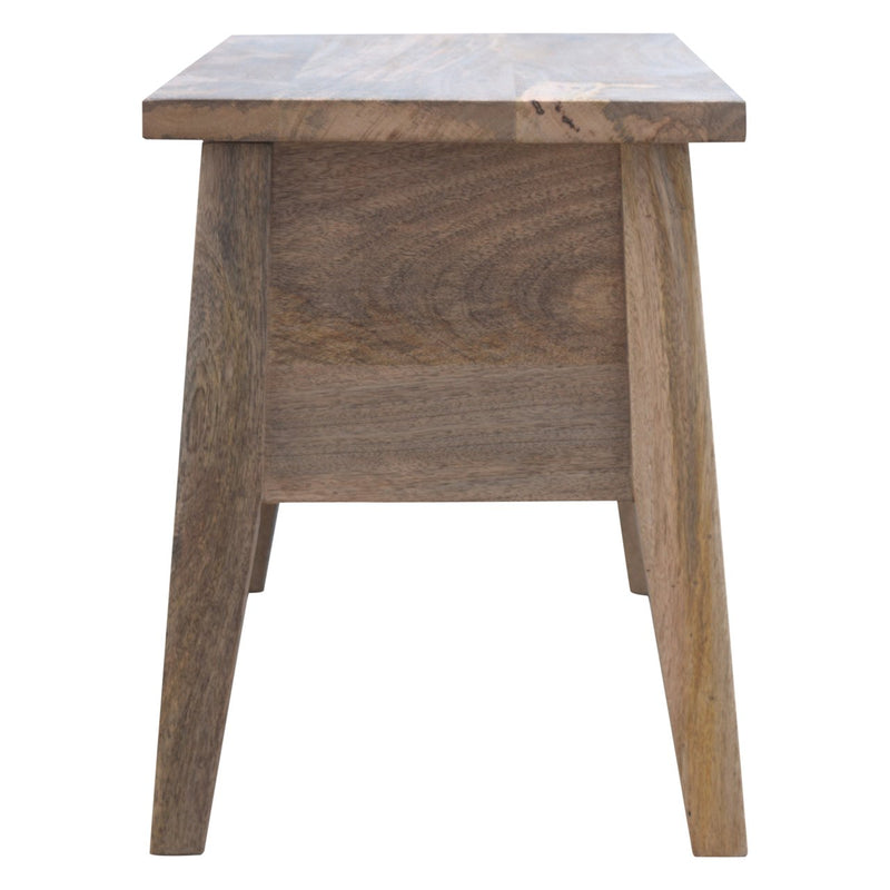 Solid Wood Lid Up Storage Bench Artisan