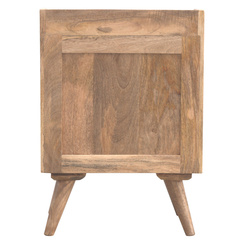 3 Drawer Gallery Nightstand