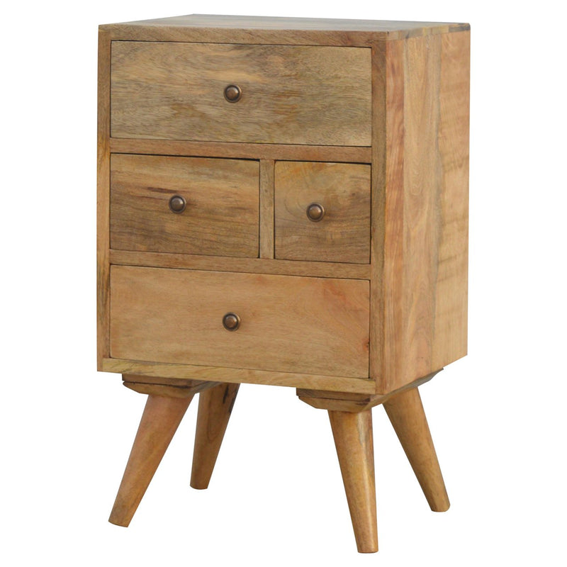 Nordic Style 4 Drawer Multi nightstand