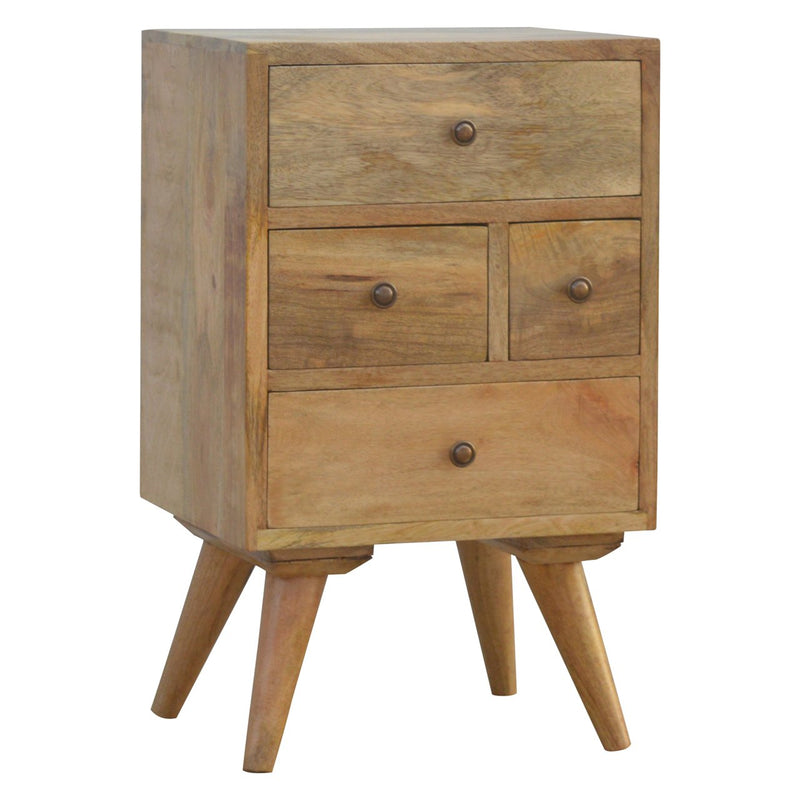 Nordic Style 4 Drawer Multi nightstand