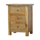 Country 3 Drawer Nightstand