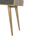 Grey Tweed Writing Desk