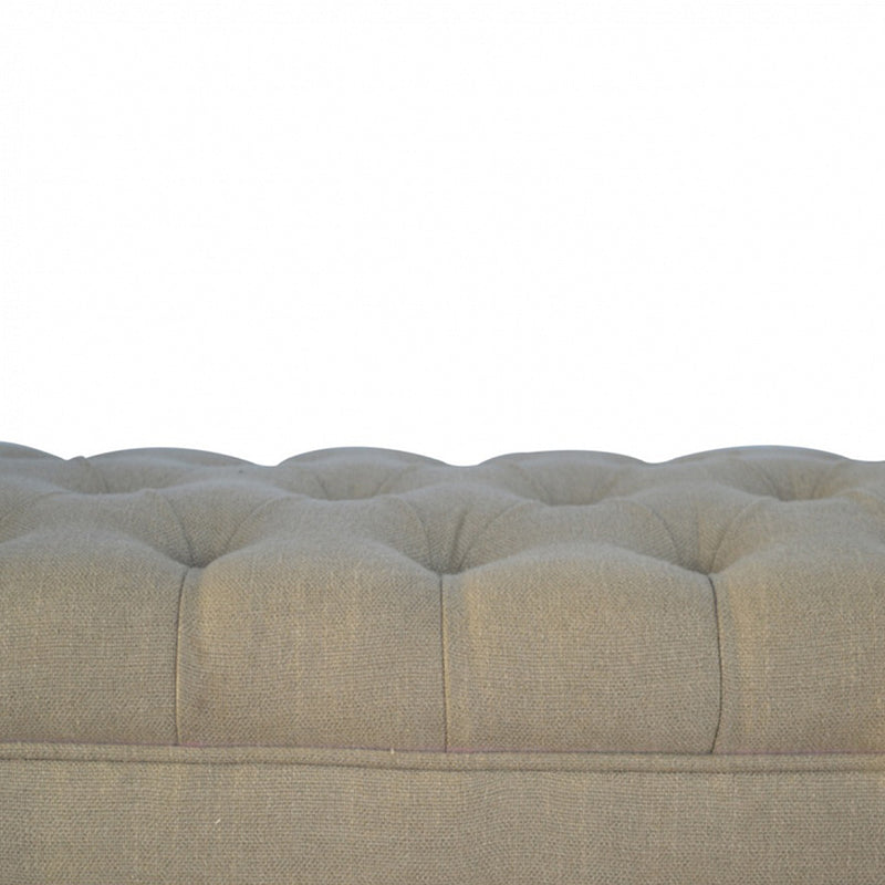 Mud Linen Bedroom Bench