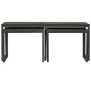 Set of 3 Iron Base Tables