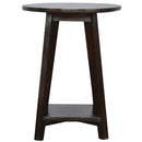 Walnut Undercarriage Bar Stool