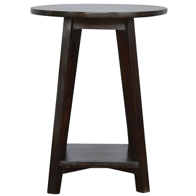 Walnut Undercarriage Bar Stool