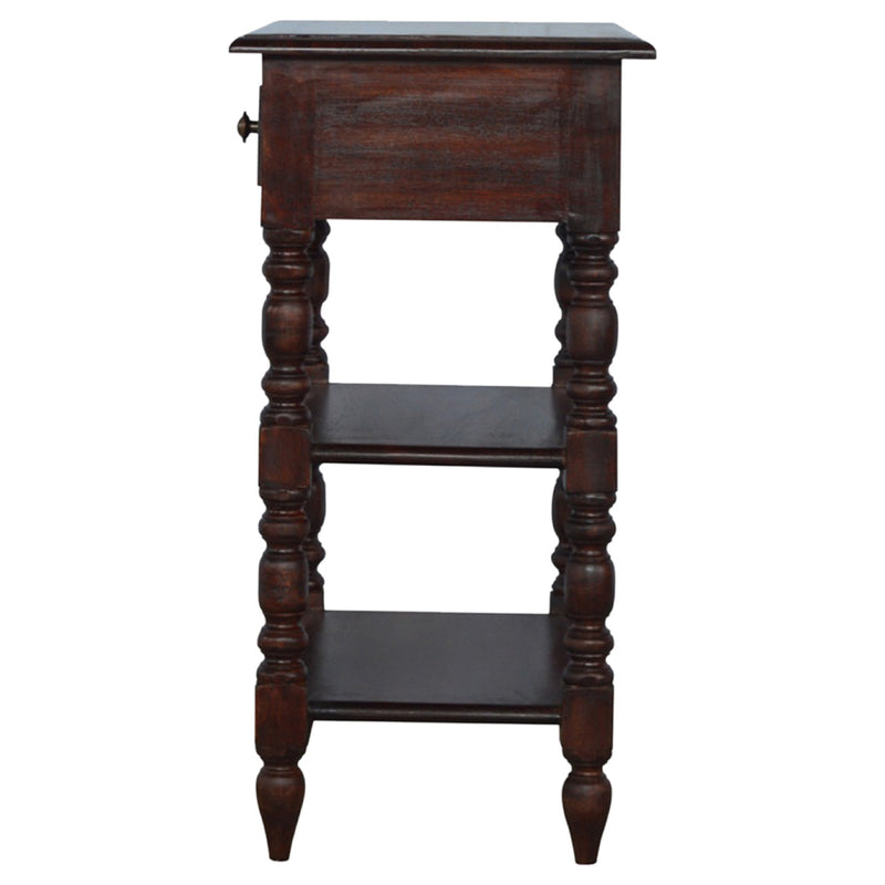 Turned Occasional Table w/1-Drawer Artisan