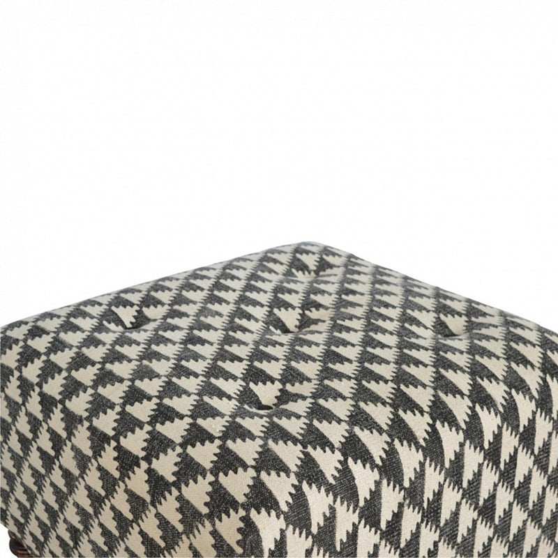 Jute Occasional Footstool