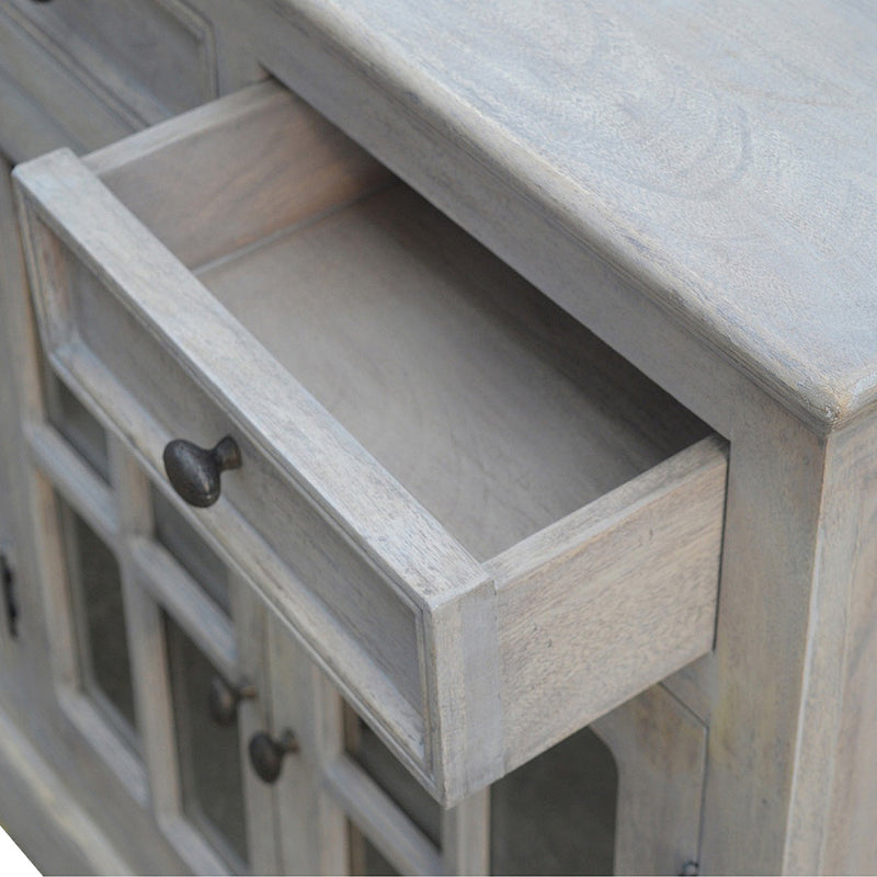 Stone Acid Wash Glazed Sideboard Artisan