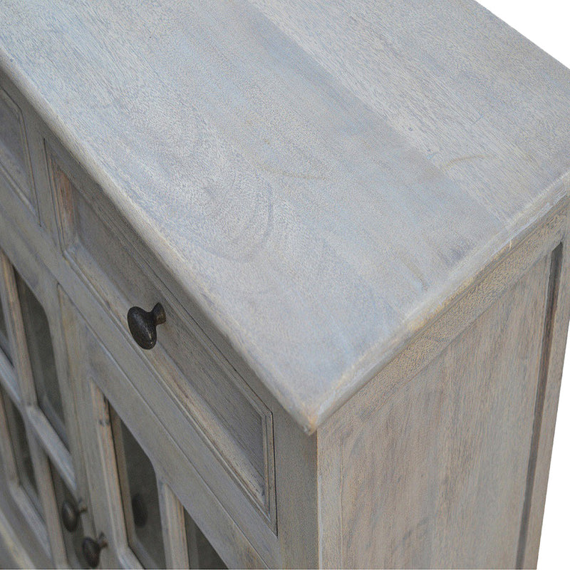 Stone Acid Wash Glazed Sideboard Artisan