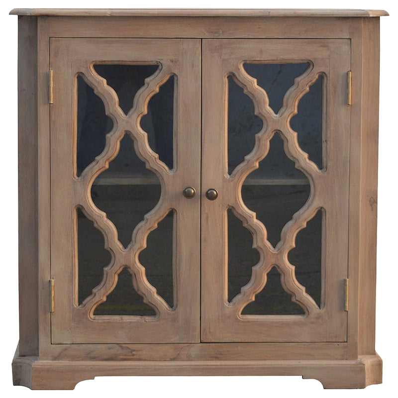 Carved Glazed Sideboard