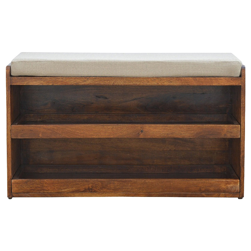 Mud Linen Shoe Bench Artisan