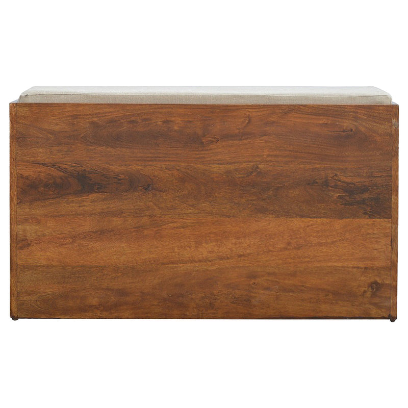 Mud Linen Shoe Bench Artisan