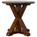 Chestnut Tristle Round Table