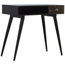 Walnut Open Shelf Writing Desk