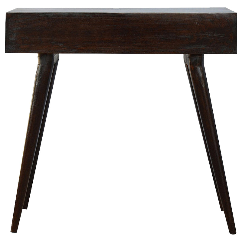 Walnut Open Shelf Writing Desk