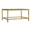 Rectangle Gold Coffee Table