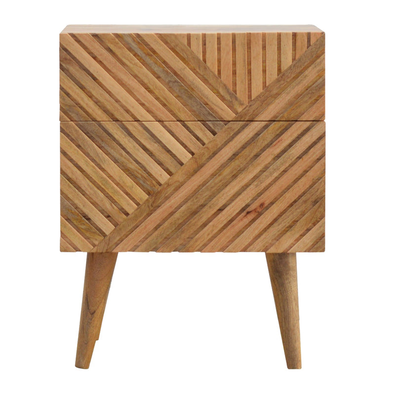 Lille 2 Drawer Nightstand