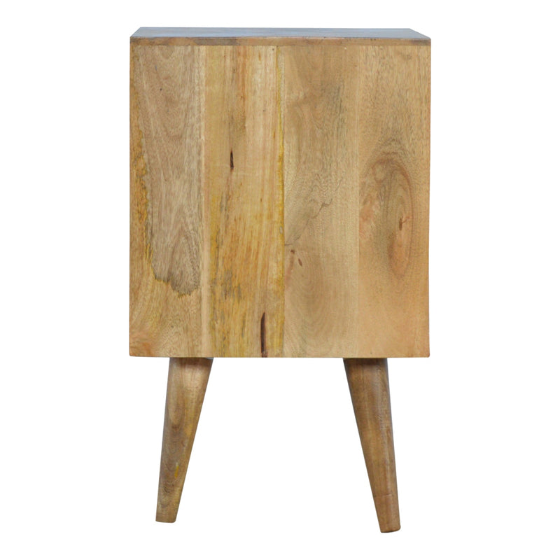 Removeable Grey and White Nightstand