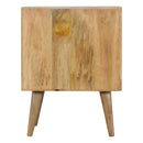 Removeable Grey and White Nightstand