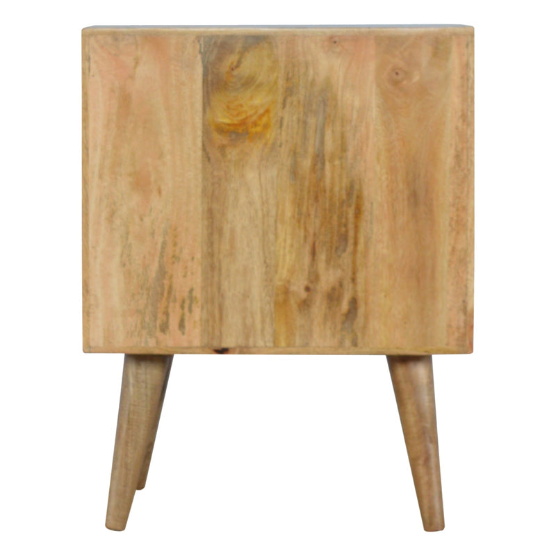 Removeable Grey and White Nightstand