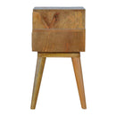 Blush Pink and White Multi Nightstand