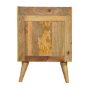 Pink Hand Painted Cut out Nightstand