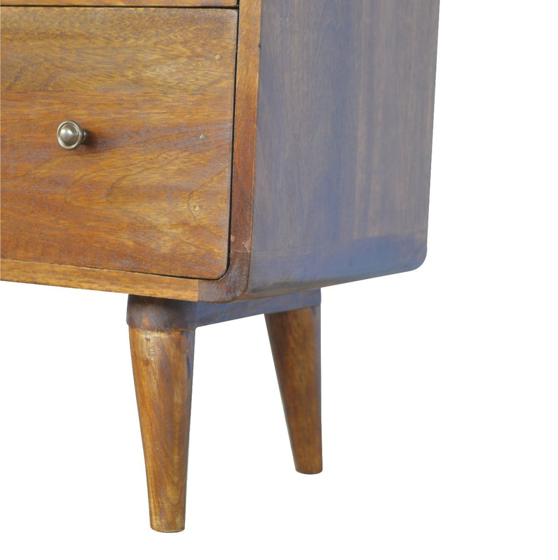 Curved Chestnut Chest Artisan
