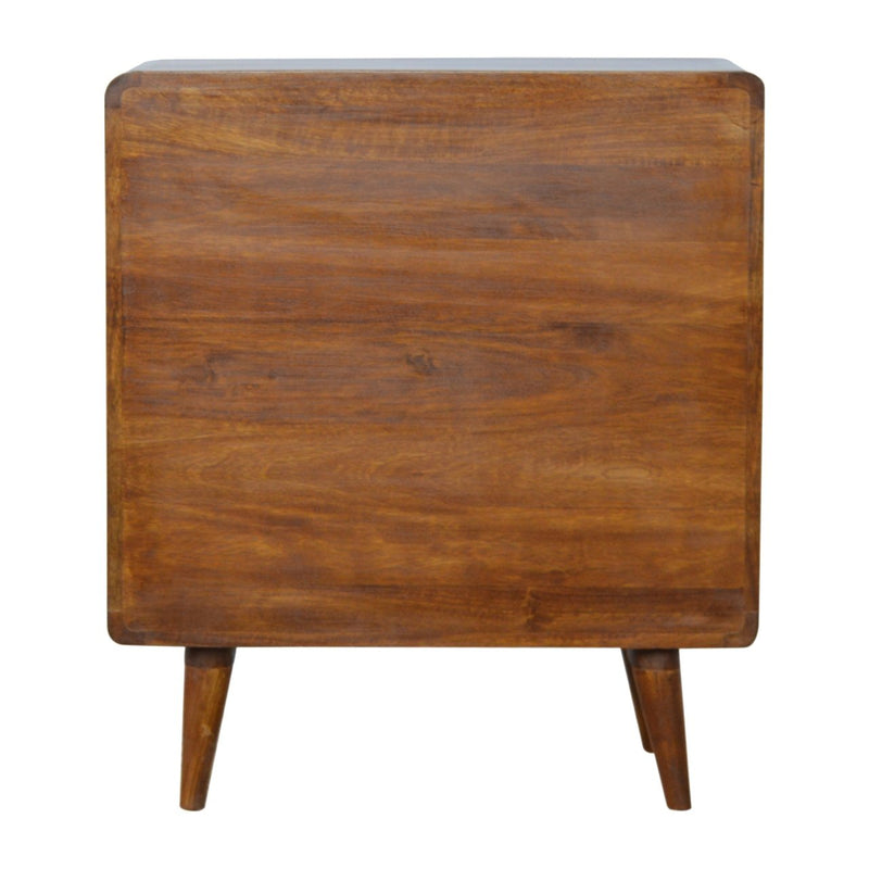 Curved Chestnut Chest Artisan