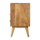 Prima Nightstand with Open Slot