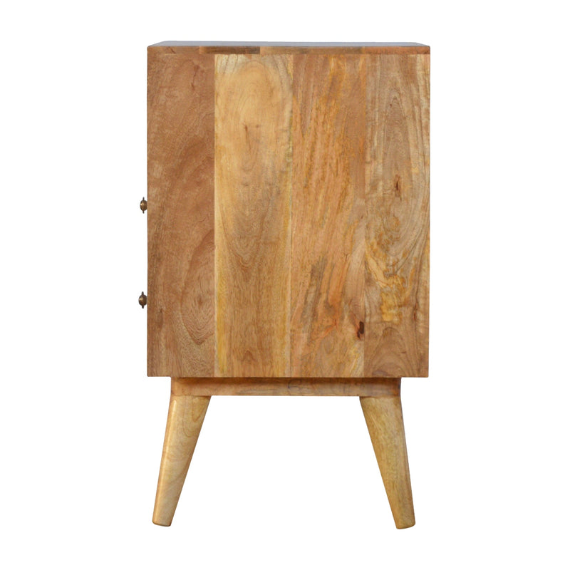 Prima Nightstand with Open Slot