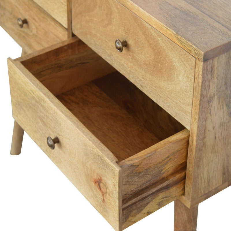Nordic 4 Drawer Console Table