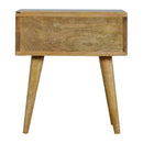 Floral Bone Inlay Nightstand