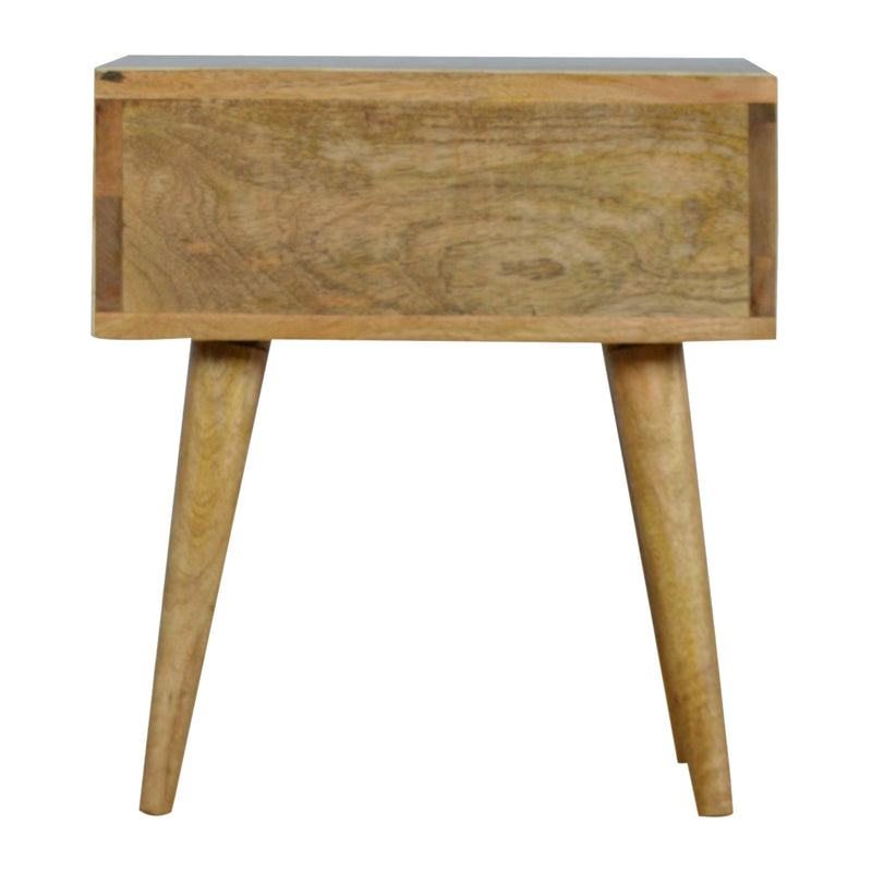 Floral Bone Inlay Nightstand