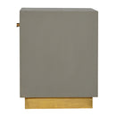 Cement Nightstand with Open Slot