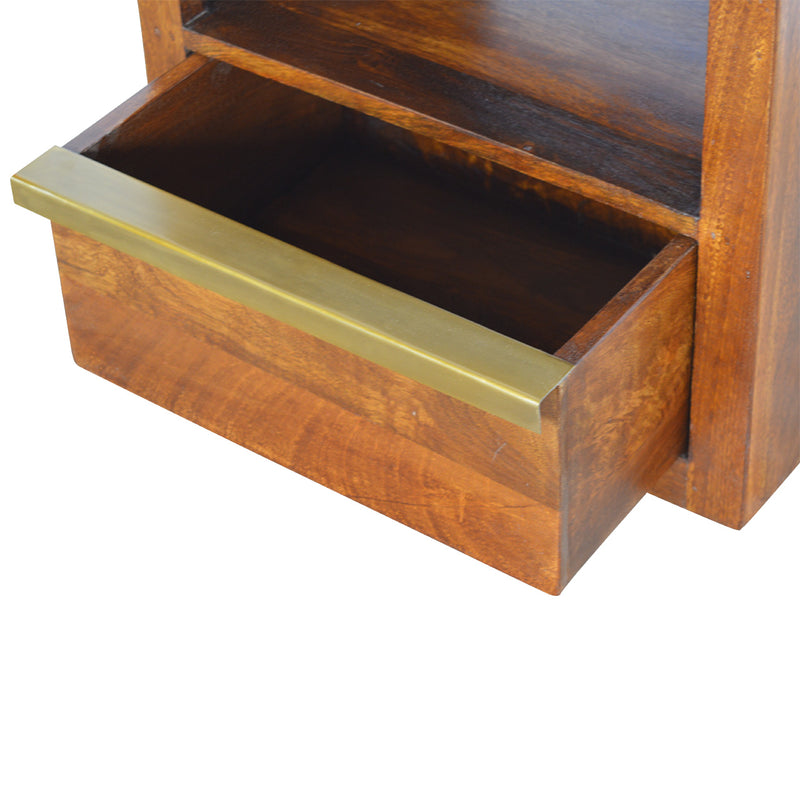 Gold Bar Chestnut Nightstand