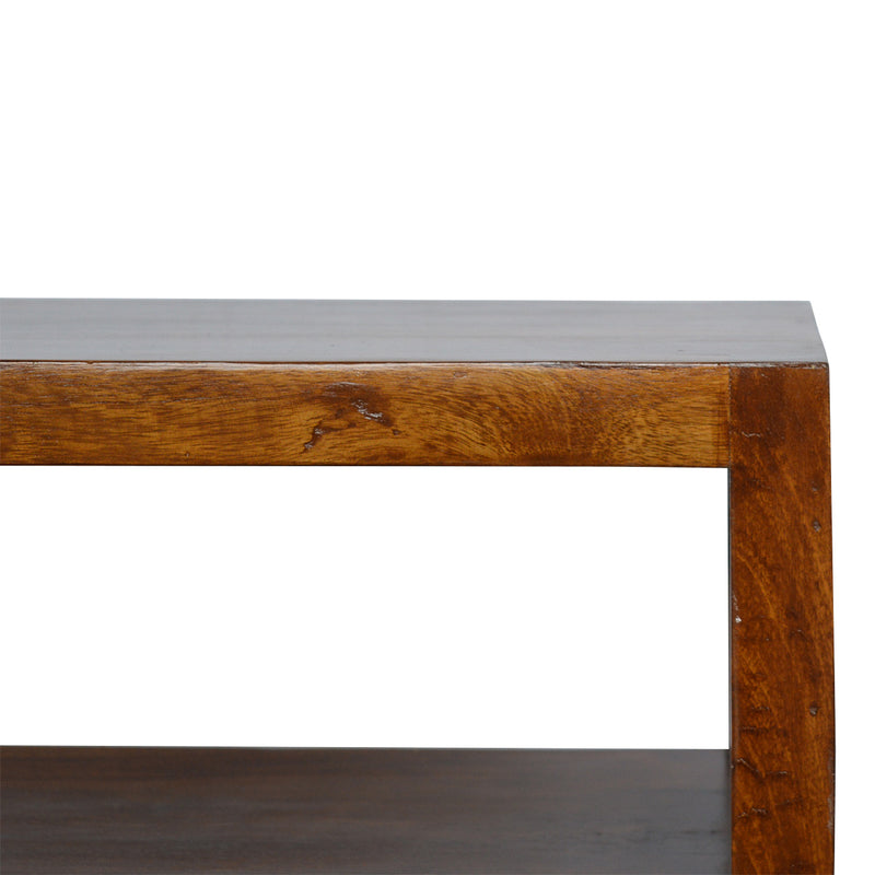 Gold Bar Chestnut TV Stand