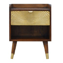 Manila Gold One Drawer nightstand Artisan