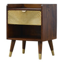 Manila Gold One Drawer nightstand Artisan