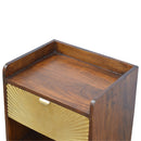 Manila Gold One Drawer nightstand Artisan