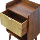 Manila Gold One Drawer nightstand Artisan