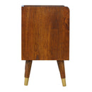 Manila Gold One Drawer nightstand Artisan