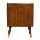 Manila Gold One Drawer nightstand Artisan